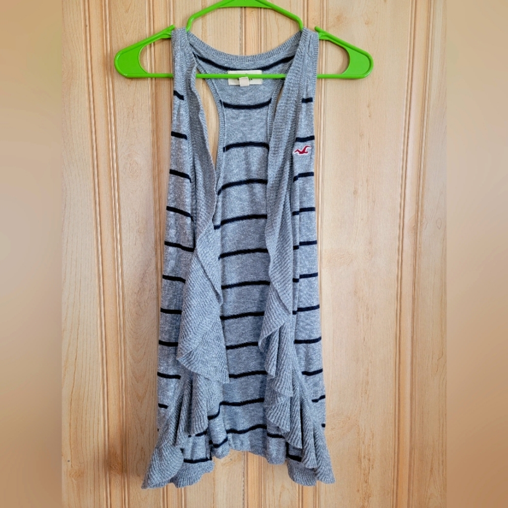 Hollister Sleeveless Striped Sweater